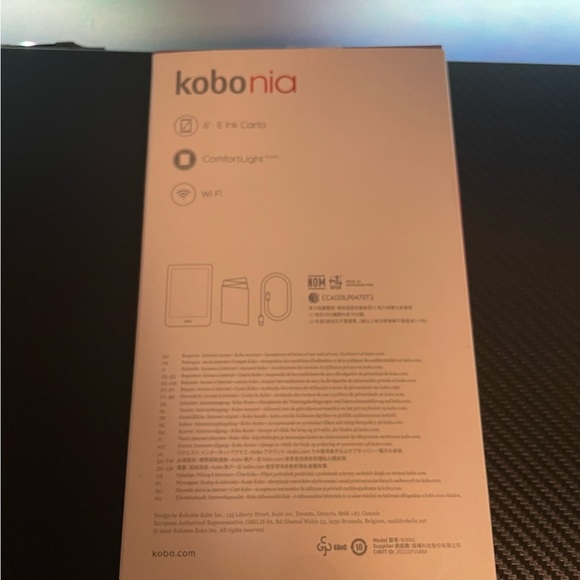Open Box Kobo Nia - Picture 3 of 3